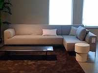 Hoekbank design on stock, bloq, mist/coal