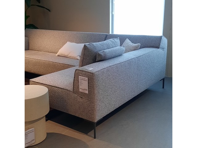 Hoekbank design on stock, bloq, mist/coal - afbeelding 6 van  12