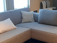 Hoekbank design on stock, bloq, mist/coal - afbeelding 11 van  12