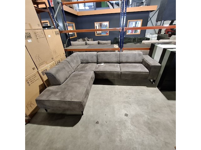 Hoekbank, donkergrijs / antraciet - afbeelding 1 van  8