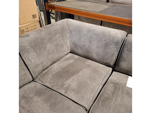 Hoekbank, donkergrijs / antraciet - afbeelding 5 van  8