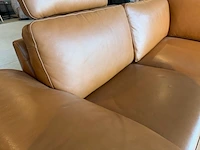 Hoekbank, elektrisch verstelbaar cognac - afbeelding 5 van  6