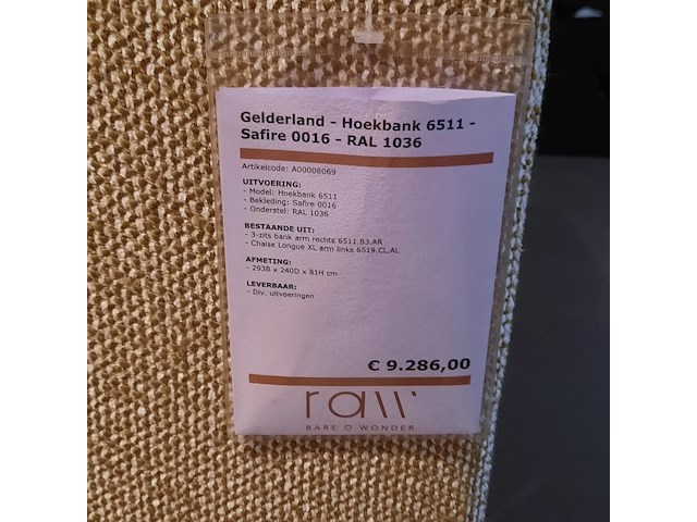 Hoekbank gelderland, 6511 - afbeelding 4 van  11