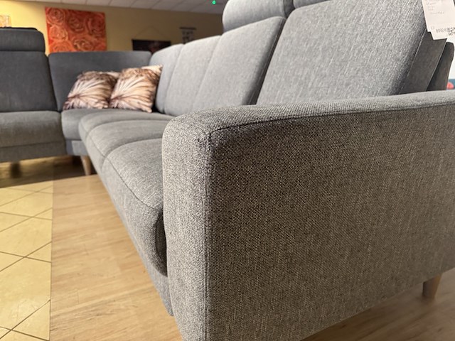 Hoekbank, grijs - afbeelding 4 van  5