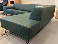 Hoekbank, groen, 280x215 cm - afbeelding 2 van  4