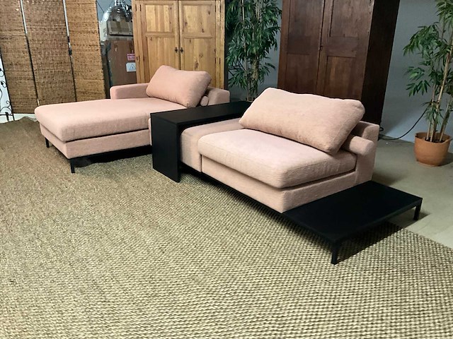 Hoekbank inclusief overzettafel - afbeelding 12 van  13