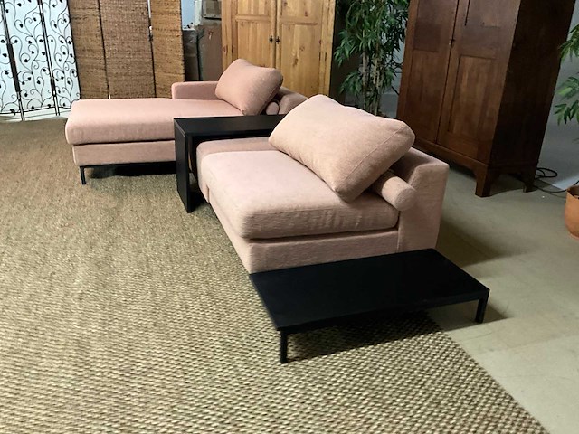 Hoekbank inclusief overzettafel - afbeelding 4 van  13