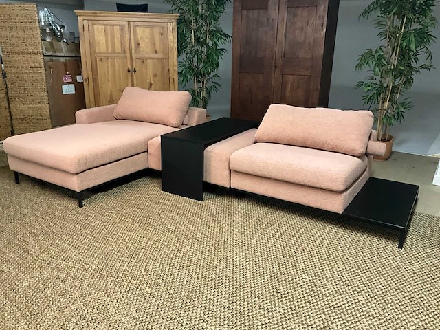 Hoekbank inclusief overzettafel - afbeelding 3 van  13