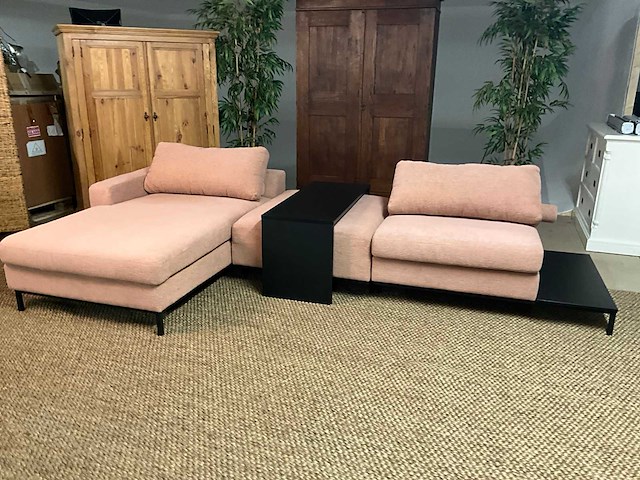 Hoekbank inclusief overzettafel - afbeelding 2 van  13