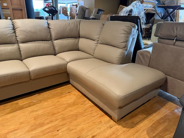 Hoekbank knudsen, beige / creme - afbeelding 3 van  8