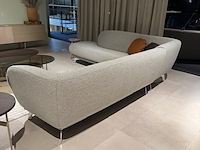 Hoekbank leolux, flint, light grey - afbeelding 3 van  5
