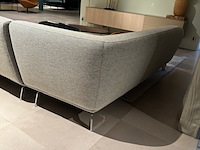 Hoekbank leolux, flint, light grey - afbeelding 4 van  5
