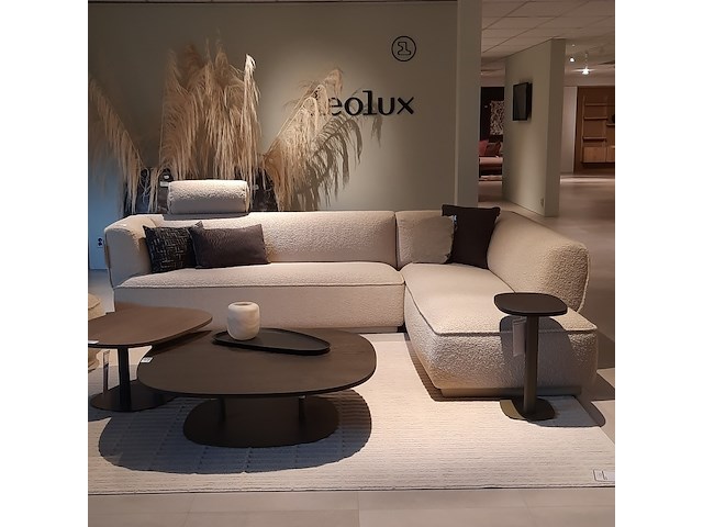 Hoekbank leolux, loya, beige - afbeelding 1 van  10