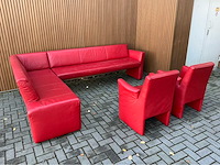 Hoekbank met 2 stoelen - afbeelding 3 van  11
