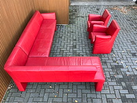 Hoekbank met 2 stoelen - afbeelding 6 van  11