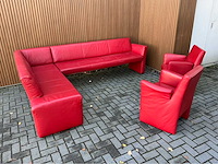 Hoekbank met 2 stoelen - afbeelding 8 van  11