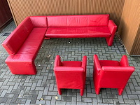 Hoekbank met 2 stoelen - afbeelding 1 van  11