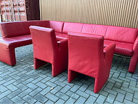 Hoekbank met 2 stoelen - afbeelding 10 van  11