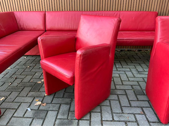 Hoekbank met 2 stoelen - afbeelding 11 van  11