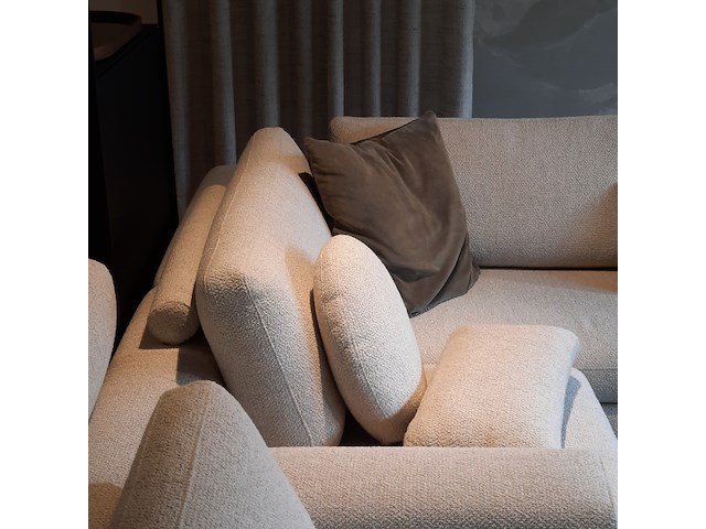 Hoekbank met 2x poef design on stock, vilaz - afbeelding 2 van  11