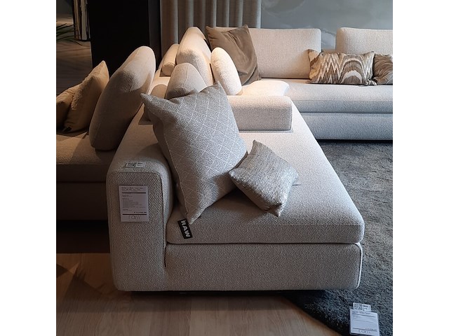 Hoekbank met 2x poef design on stock, vilaz - afbeelding 5 van  11