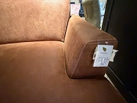 Hoekbank met lounge cognac - afbeelding 7 van  7