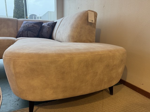 Hoekbank met open eiland amaro, sand - afbeelding 4 van  5