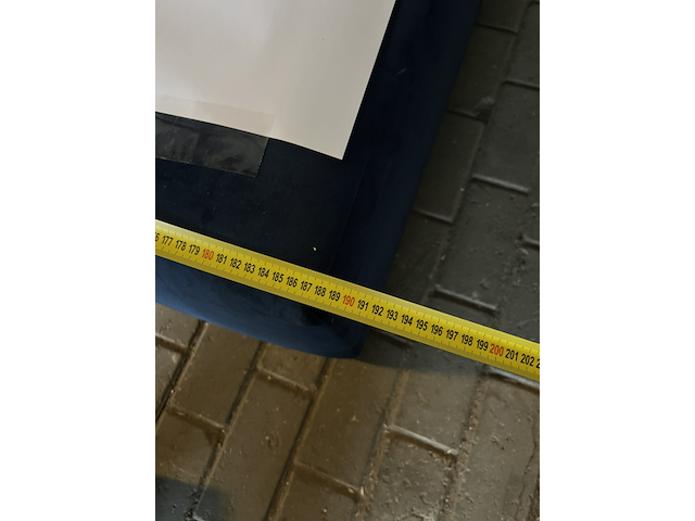 Hoekbank met open eind, cosmopolitan design, chicago, blauw - afbeelding 4 van  5