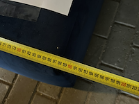 Hoekbank met open eind, cosmopolitan design, chicago, blauw - afbeelding 4 van  5