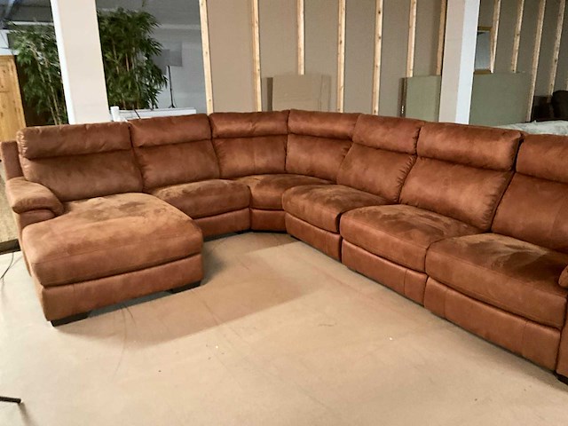 Hoekbank met relaxdeel - afbeelding 7 van  14