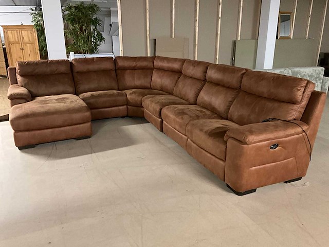 Hoekbank met relaxdeel - afbeelding 10 van  14