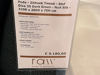 Hoekbank pode, tweak, dark green - afbeelding 2 van  8