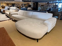 Hoekbank sitdesign, beige / creme