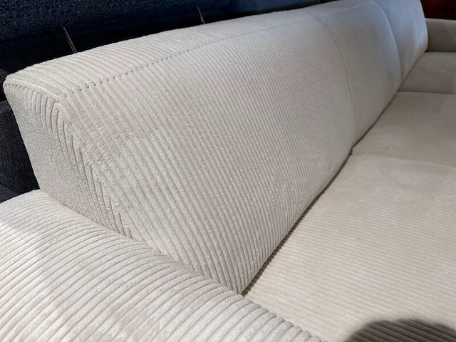 Hoekbank sitdesign, beige / creme - afbeelding 6 van  7