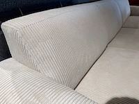 Hoekbank sitdesign, beige / creme - afbeelding 6 van  7