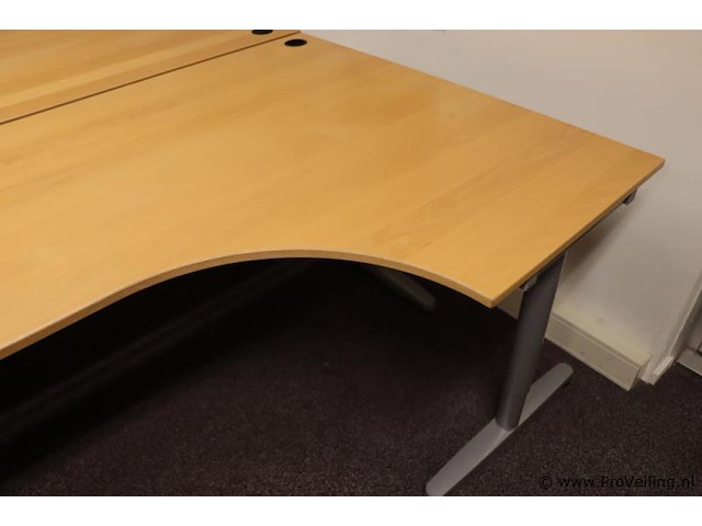 Hoekbureau - 220x80-120x74cm - afbeelding 3 van  7