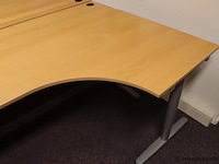 Hoekbureau - 220x80-120x74cm - afbeelding 3 van  7