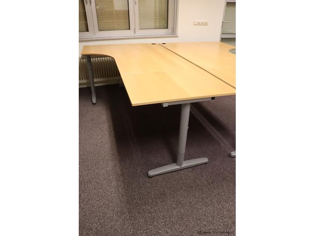 Hoekbureau - 220x80-120x74cm - afbeelding 1 van  9