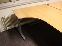 Hoekbureau - 220x80-120x74cm - afbeelding 3 van  9