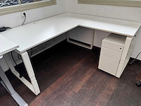 Hoekbureau 160x160cm (2x) - afbeelding 3 van  3