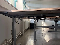 Hoekbureau (electrisch in hoogte verstelbaar) - afbeelding 2 van  2