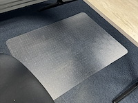 Hoekbureau met bureaustoel, ahrend, mehes, eiken/zwart - afbeelding 6 van  6