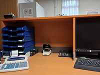 Hoekbureau met bureaustoel en 1x ladeblok - afbeelding 12 van  12