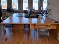 Hoekbureau met bureaustoel - afbeelding 1 van  9