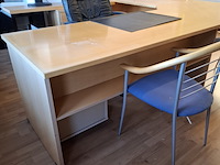 Hoekbureau met bureaustoel - afbeelding 4 van  9