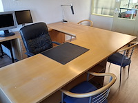 Hoekbureau met bureaustoel - afbeelding 5 van  9