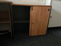 Hoekbureau met kast - afbeelding 3 van  3