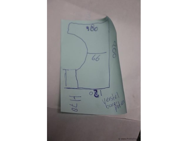 Hoekbureau met uitsparing - 200x120x178cm - afbeelding 9 van  9