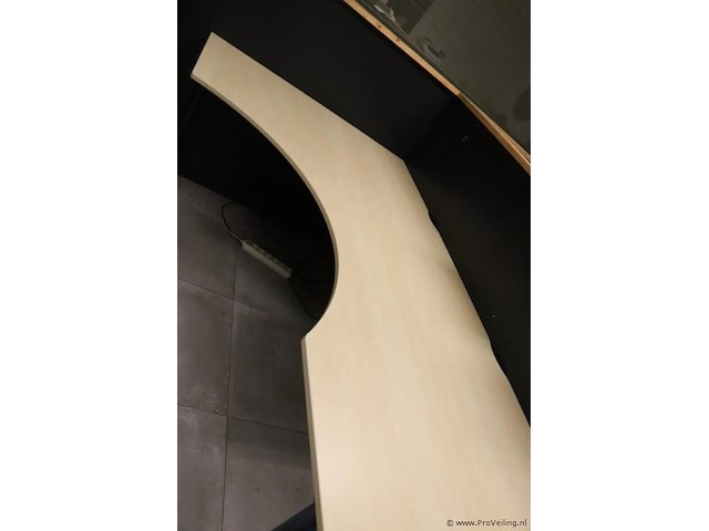 Hoekbureau met uitsparing - 200x80-120x178cm - afbeelding 6 van  6