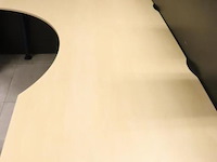 Hoekbureau met uitsparing - 200x80-120x78cm - afbeelding 2 van  6